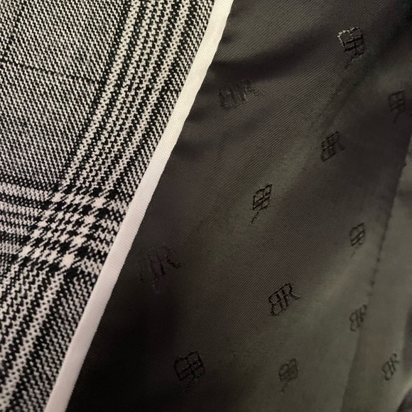 Banana Republic plaid wool peplum blazer, size 4 - Picture 13 of 16